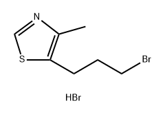 5-(3-bromopropyl)-4-methyl-1,3-thiazole hydrobromide,2639426-55-2,结构式