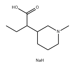 sodium 2-(1-methylpiperidin-3-yl)butanoate,2639439-53-3,结构式