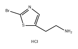 2-(2-溴噻唑-5-基)乙胺盐酸盐, 2639441-85-1, 结构式