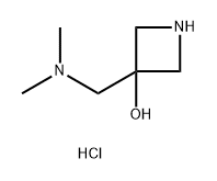 3-[(dimethylamino)methyl]azetidin-3-ol dihydrochloride Structure