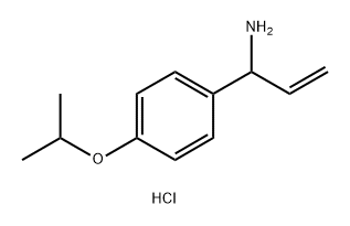 1-[4-(propan-2-yloxy)phenyl]prop-2-en-1-amine
hydrochloride,2639448-61-4,结构式