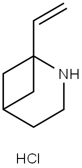 1-ethenyl-2-azabicyclo[3.1.1]heptane hydrochloride Structure