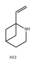 1-ethenyl-2-azabicyclo[3.1.1]heptane hydrochloride Structure