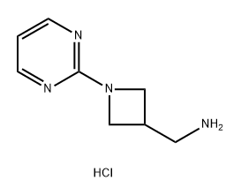 1-[1-(pyrimidin-2-yl)azetidin-3-yl]methanamine
dihydrochloride 结构式