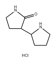 2,3'-bipyrrolidin]-2'-one hydrochloride 结构式