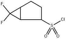 6,6-difluorobicyclo[3.1.0]hexane-2-sulfonyl chloride 结构式