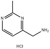 4-Pyrimidinemethanamine, 2-methyl-, hydrochloride (1:1)