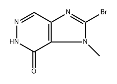 2-bromo-1-methyl-6H-imidazo[4,5-d]pyridazin-7-one Structure