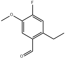2-Ethyl-4-fluoro-5-methoxybenzaldehyde,2640654-23-3,结构式