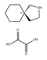 7-Oxa-2-azaspiro[4.5]decane, ethanedioate (4:1), (5S)- Struktur