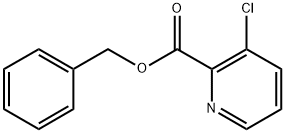 Benzyl 3-chloropicolinate Structure