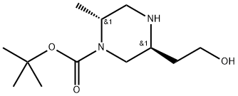 tert-Butyl (2R,5S)-5-(2-hydroxyethyl)-2-methylpiperazine-1-carboxylate|(2R,5S)-5-(2-羟乙基)-2-甲基哌嗪-1-羧酸叔丁酯