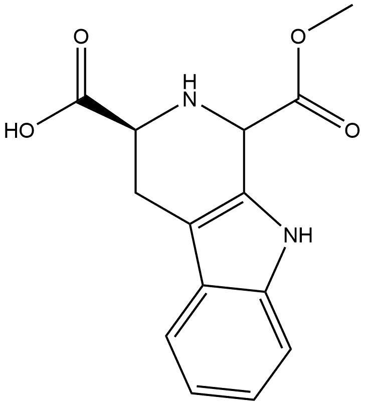 1-Methyl (3S)-2,3,4,9-tetrahydro-1H-pyrido[3,4-b]indole-1,3-dicarboxylate