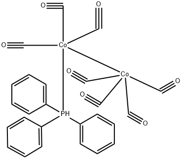 HEPTACARBONYL(TRIPHENYLPHOSPHINE)DICOBALT(0), 97 Struktur