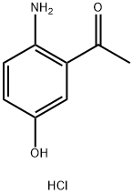 IRINOTECAN IMPURITY 5 (1-(2-AMINO-5-HYDROXYPHENYL)ETHANONE) HCL, 2656-50-0, 结构式