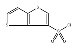 噻吩并[3,2-B]噻吩-3-磺酰氯 结构式