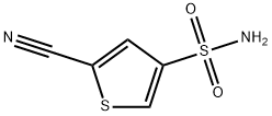 5-Cyanothiophene-3-sulfonamide Struktur