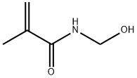 N-(羟甲基)-2-甲基-2-丙烯酰胺的均聚物,26587-87-1,结构式