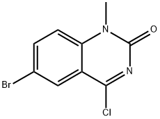 6-Bromo-4-chloro-1-methylquinazolin-2(1H)-one Structure