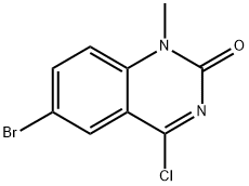 6-溴-4-氯-1-甲基喹唑啉-2(1H)-酮,2660143-57-5,结构式