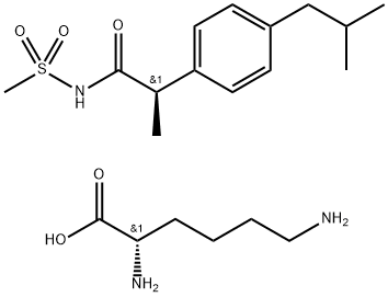REPERTAXIN L-赖氨酸盐 结构式
