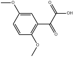 Benzeneacetic acid, 2,5-dimethoxy-α-oxo- Struktur