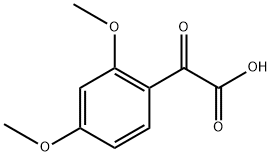 Benzeneacetic acid, 2,4-dimethoxy-α-oxo- Structure
