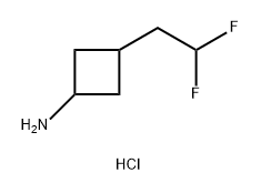 Cyclobutanamine, 3-(2,2-difluoroethyl)-, hydrochloride (1:1)|