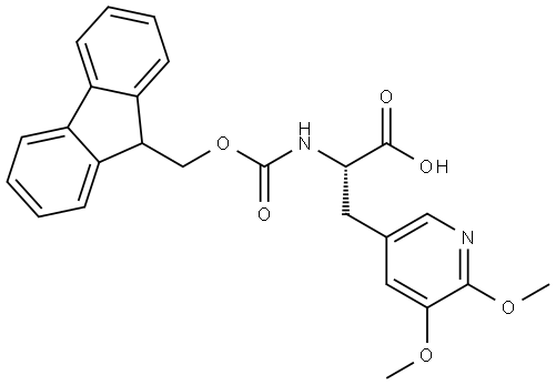 Fmoc-3Py56dOMe-OH Struktur