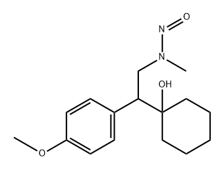 N-亚硝基文拉法辛EP杂质D, 2680662-11-5, 结构式
