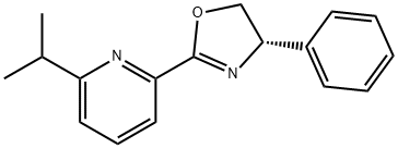 2-[ ( 4S ) - 4 , 5 -二氢- 4 -苯基- 2 -恶唑基]-6- ( 1 -甲基乙基)吡啶, 2681352-36-1, 结构式