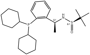 2696252-39-6 S(R)]-N-[(1S)-1-[2-(二环己基膦)苯基]乙基]-2-叔丁基亚磺酰胺