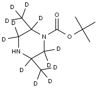 2697144-36-6 tert-butyl 2,5-bis(methyl-d3)piperazine-1-carboxylate-2,3,3,5,6,6-d6