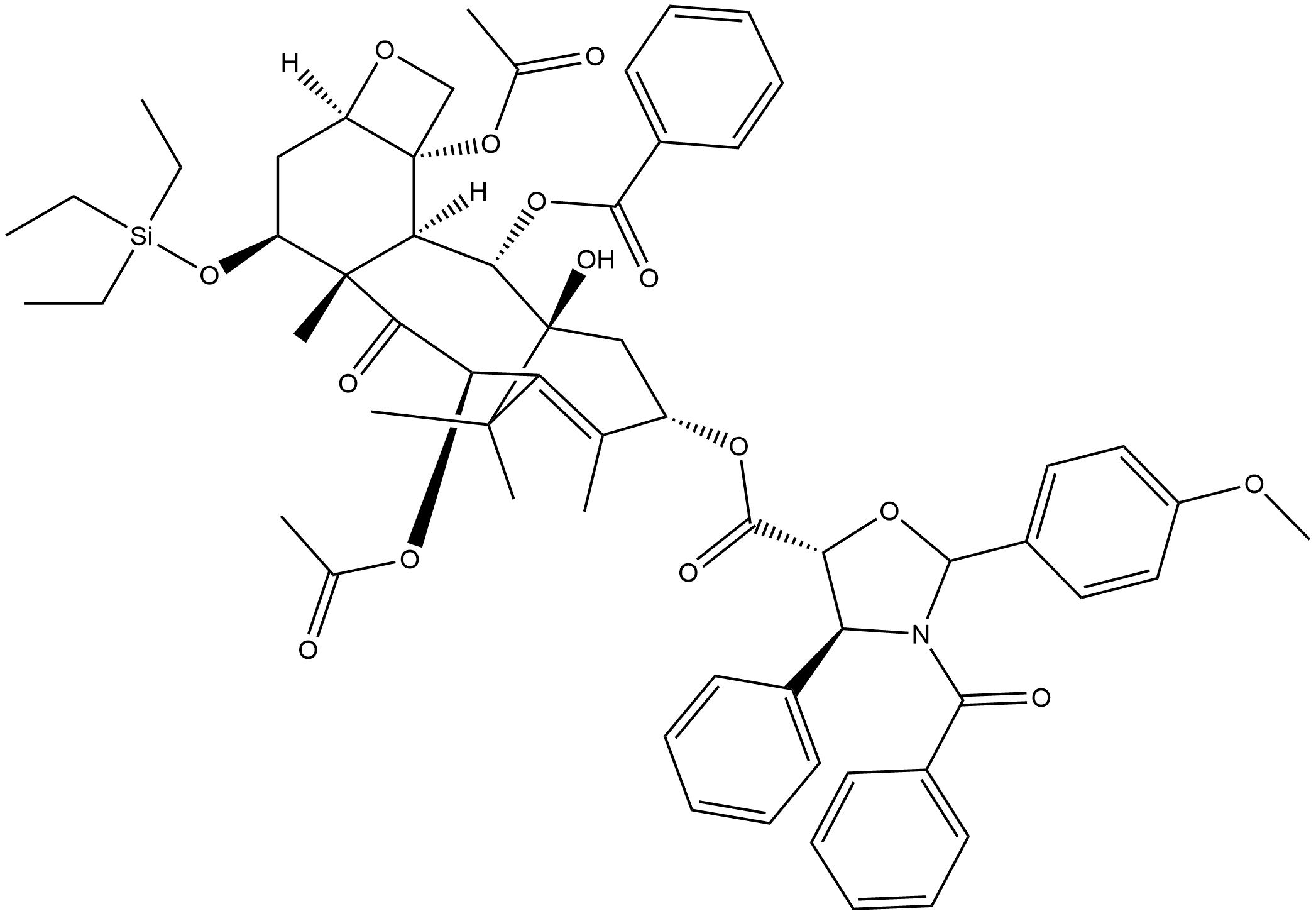 紫杉醇杂质28 结构式