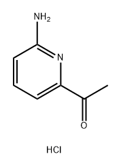 Ethanone, 1-(6-amino-2-pyridinyl)-, hydrochloride (1:2) Structure