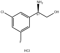 2703745-58-6 (R)-2-氨基-2-(3-氯-5-氟苯基)乙-1-醇盐酸盐
