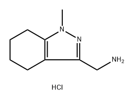 2703774-17-6 1-(1-methyl-4,5,6,7-tetrahydro-1H-indazol-3-yl)methanamine hydrochloride
