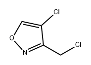 4-chloro-3-(chloromethyl)-1,2-oxazole Struktur