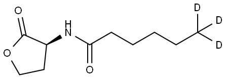 N-hexanoyl-L-Homoserine lactone-d3 Structure