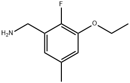 3-Ethoxy-2-fluoro-5-methylbenzenemethanamine|