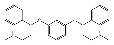 托莫西汀杂质G,2706536-33-4,结构式