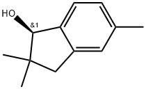 (R)-2,2,5-trimethyl-2,3-dihydro-1H-inden-1-ol 结构式