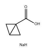 Bicyclo[1.1.0]butane-1-carboxylic acid, sodium salt (1:1) Structure