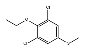 (3,5-二氯-4-乙氧基苯基)(甲基)硫烷, 2710477-74-8, 结构式