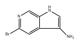 5-bromo-1H-pyrrolo[2,3-c]pyridin-3-amine Structure