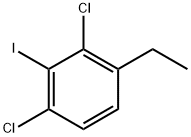 1,3-dichloro-4-ethyl-2-iodobenzene Struktur