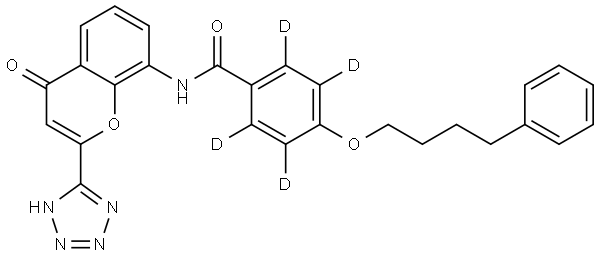 Pranlukast-d4 Structure