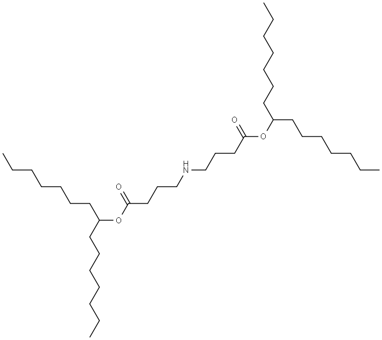Di(pentadecan-8-yl) 4,4'-azanediyldibutyrate Struktur