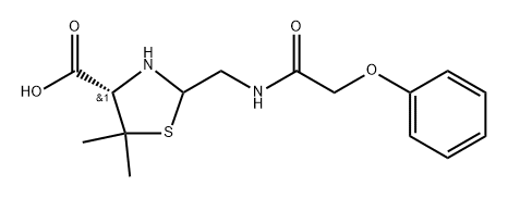 青霉素V钾EP杂质F 结构式