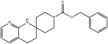 Benzyl 3',4'-dihydro-1'H-spiro[piperidine-4,2'-[1,8]naphthyridine]-1-carboxylate Structure